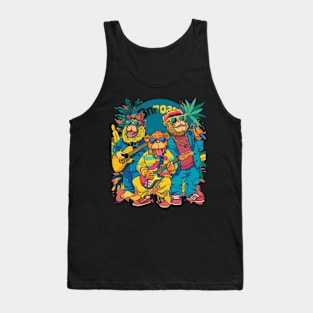 Banana-Splits Monkey Celebrations Tank Top